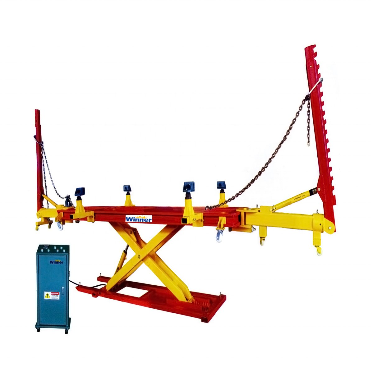 WINNER Automotive Tools and Equipment Auto Body Straightening Fame Machine Car Frame Repairing Machine for Workshop Richtbank